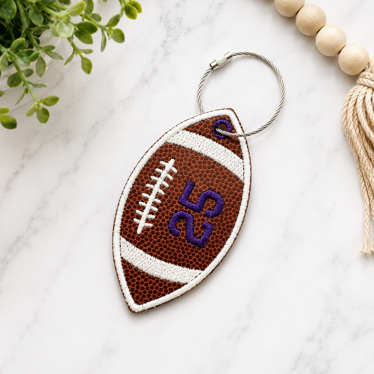 Santana Sultans Football Personalized Bag Tag