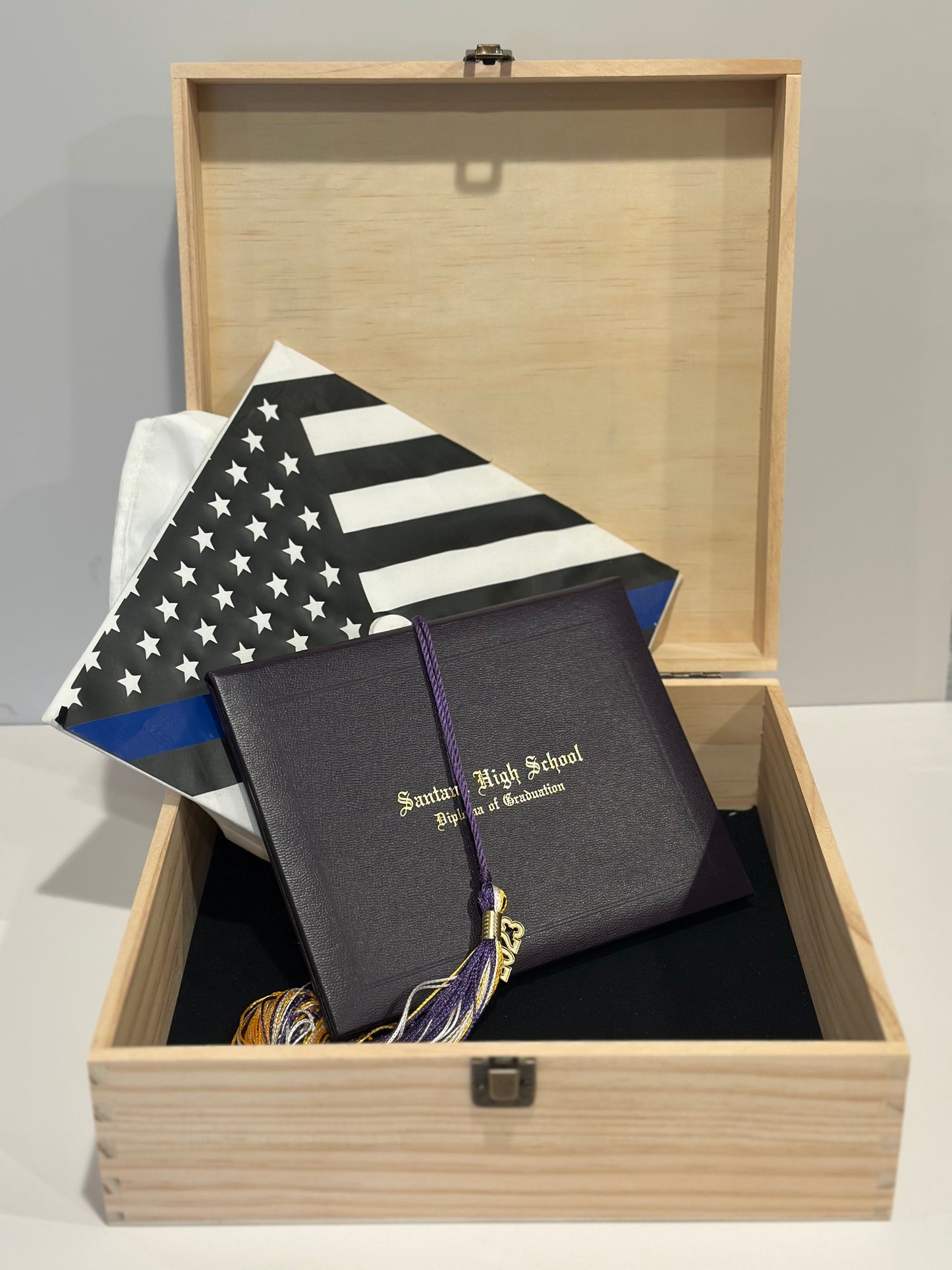Class of 2026 Graduation Memory Box – Personalized Wooden Keepsake