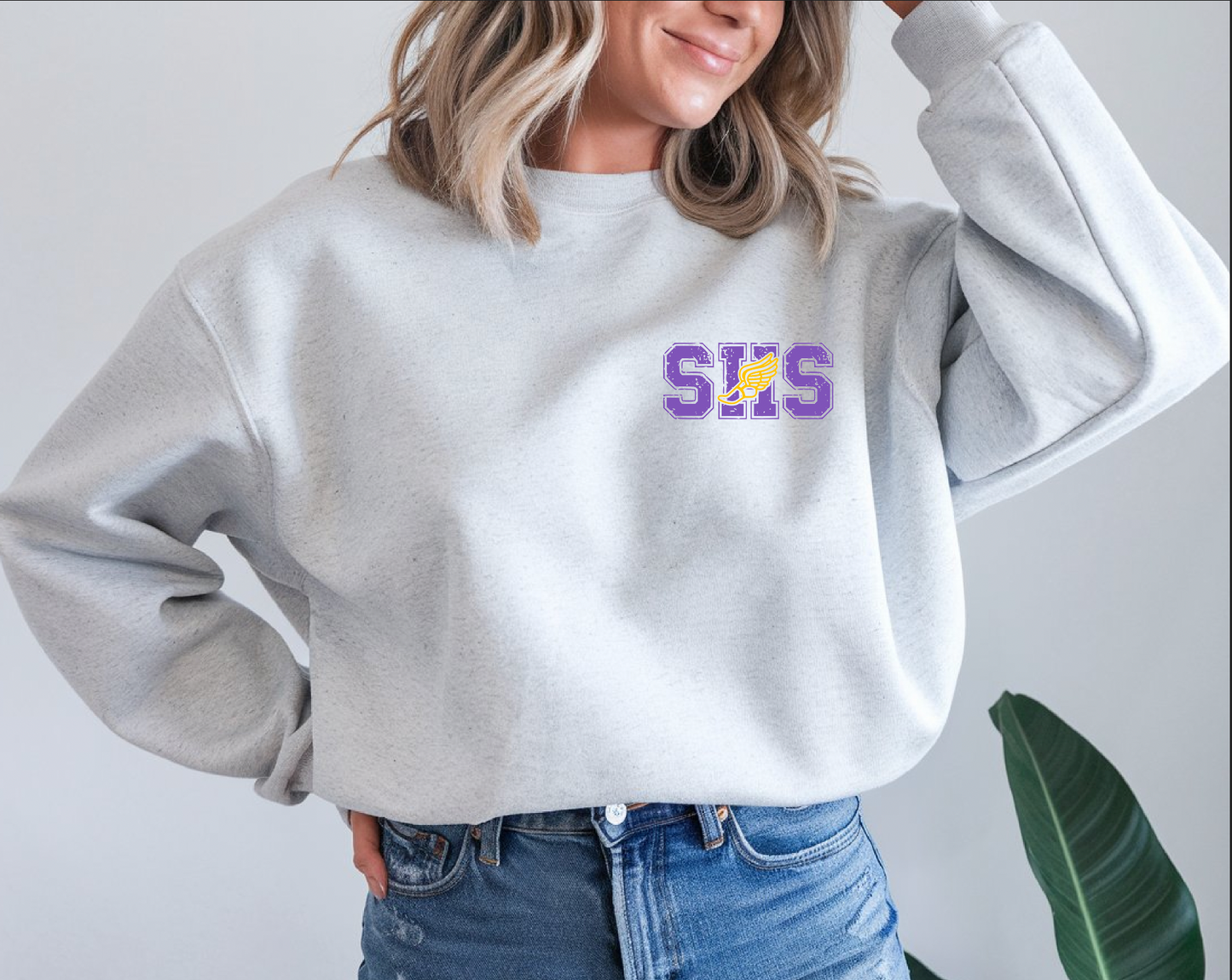 Santana Track & Field Crewneck Sweatshirt