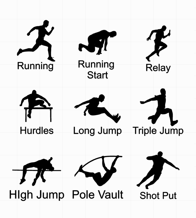 Personalized Track & Field Athlete Ornament | Custom Senior Night Gift | Track Team Basket Tag