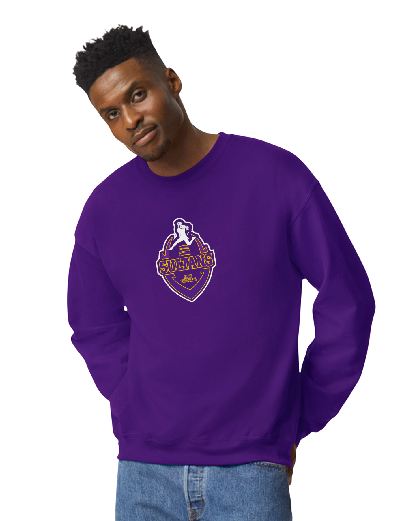SHS Flag Football Crew Sweatshirt