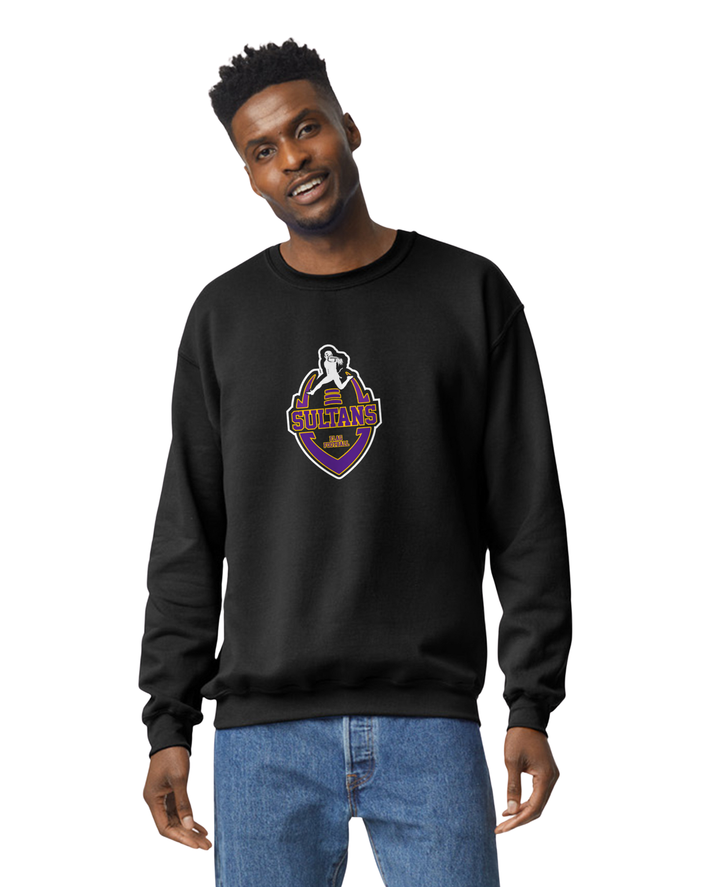 SHS Flag Football Crew Sweatshirt