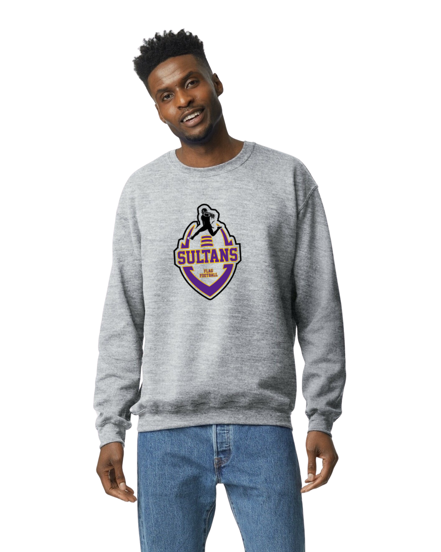 SHS Flag Football Crew Sweatshirt