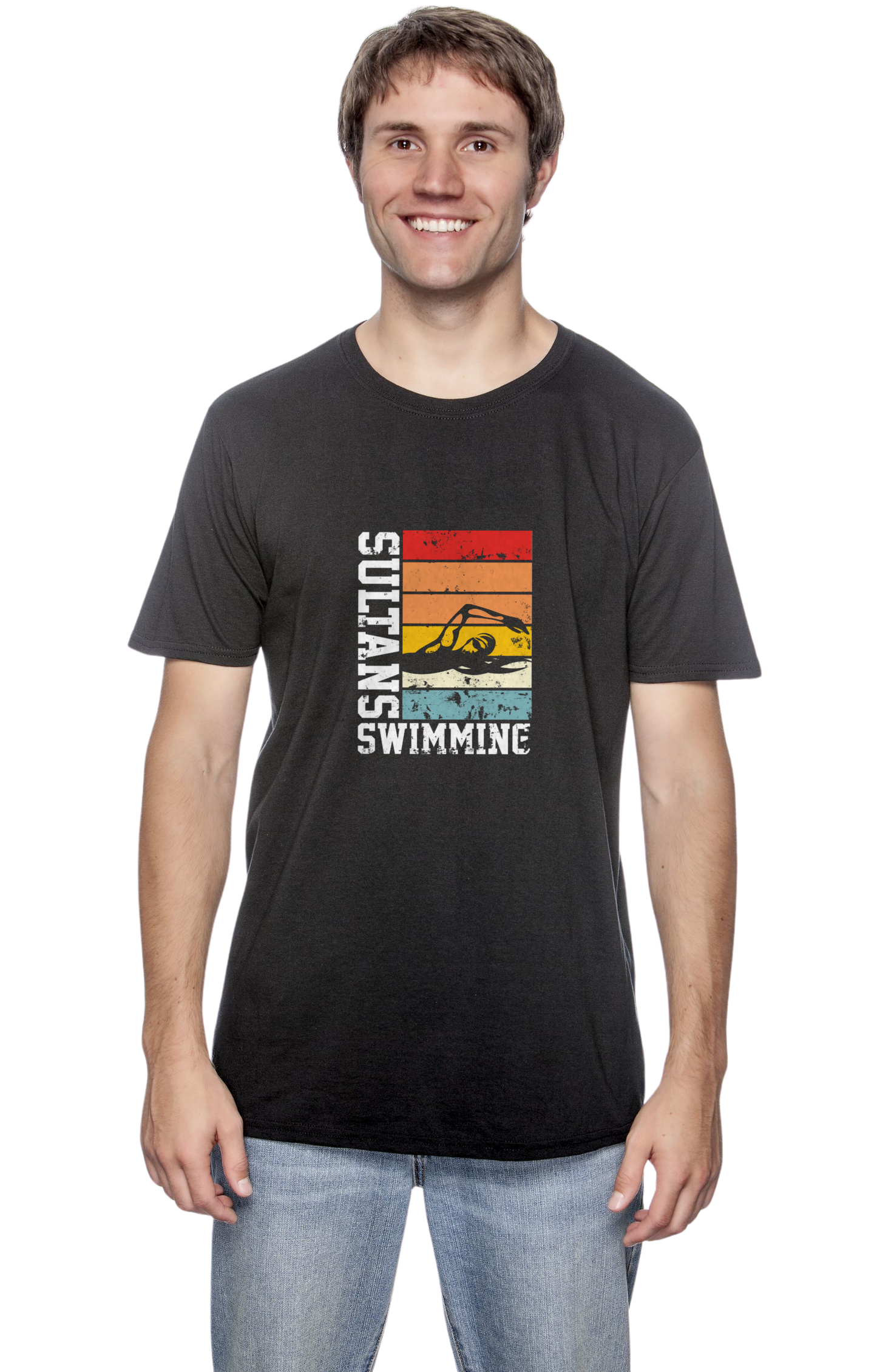 SHS Swim sunset unisex t-shirt