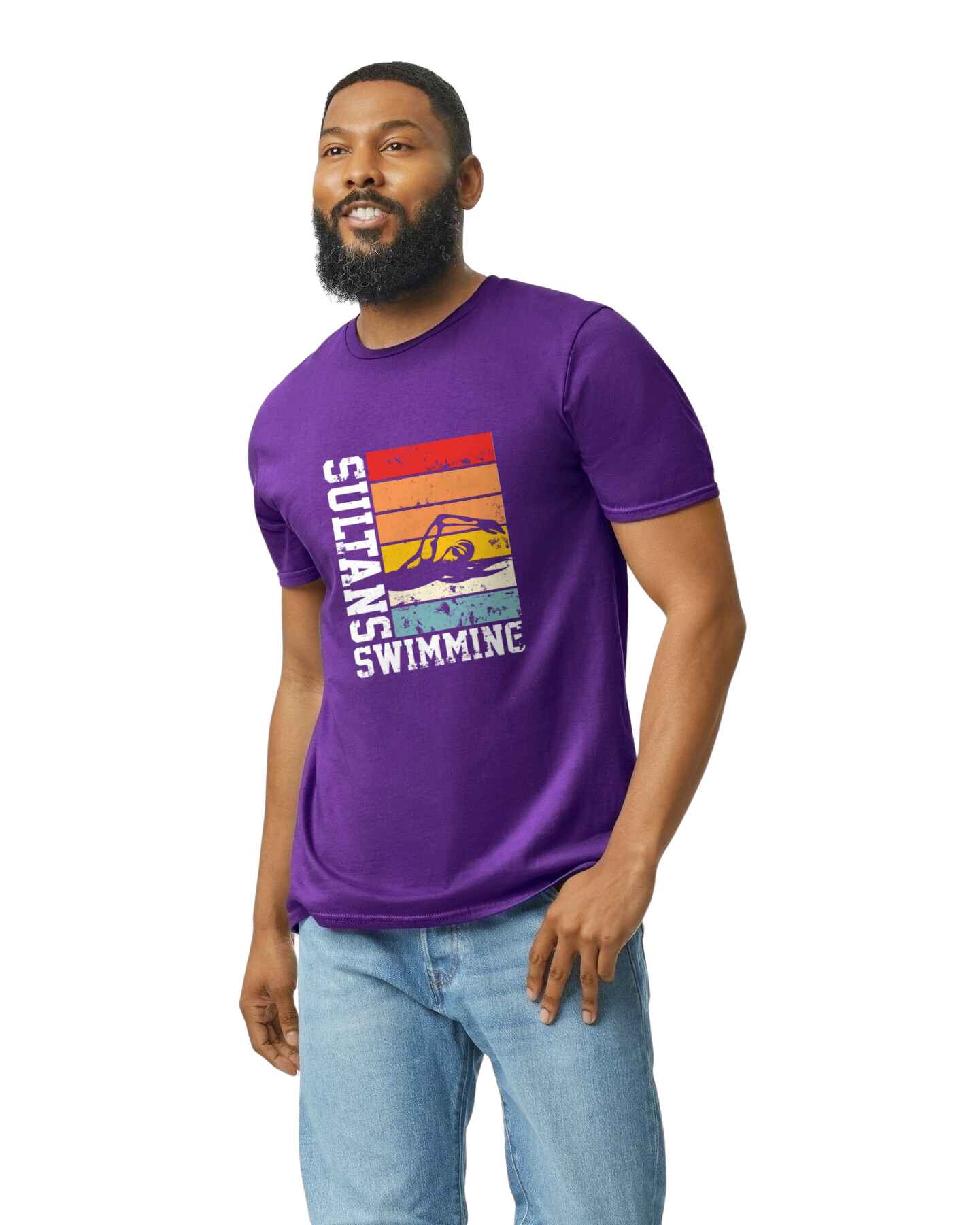 SHS Swim sunset unisex t-shirt