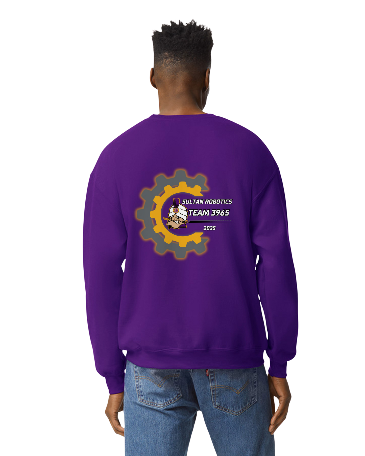 Santana Robotics team unisex crew sweatshirt
