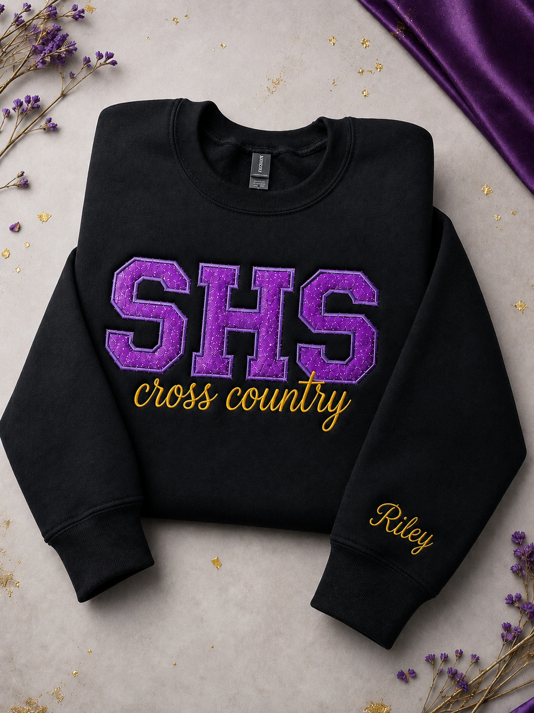 Santana Cross Country Custom Embroidered Sweatshirt