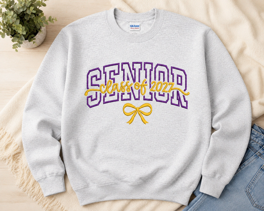 Senior Class of 2027 Embroidered Sweatshirt