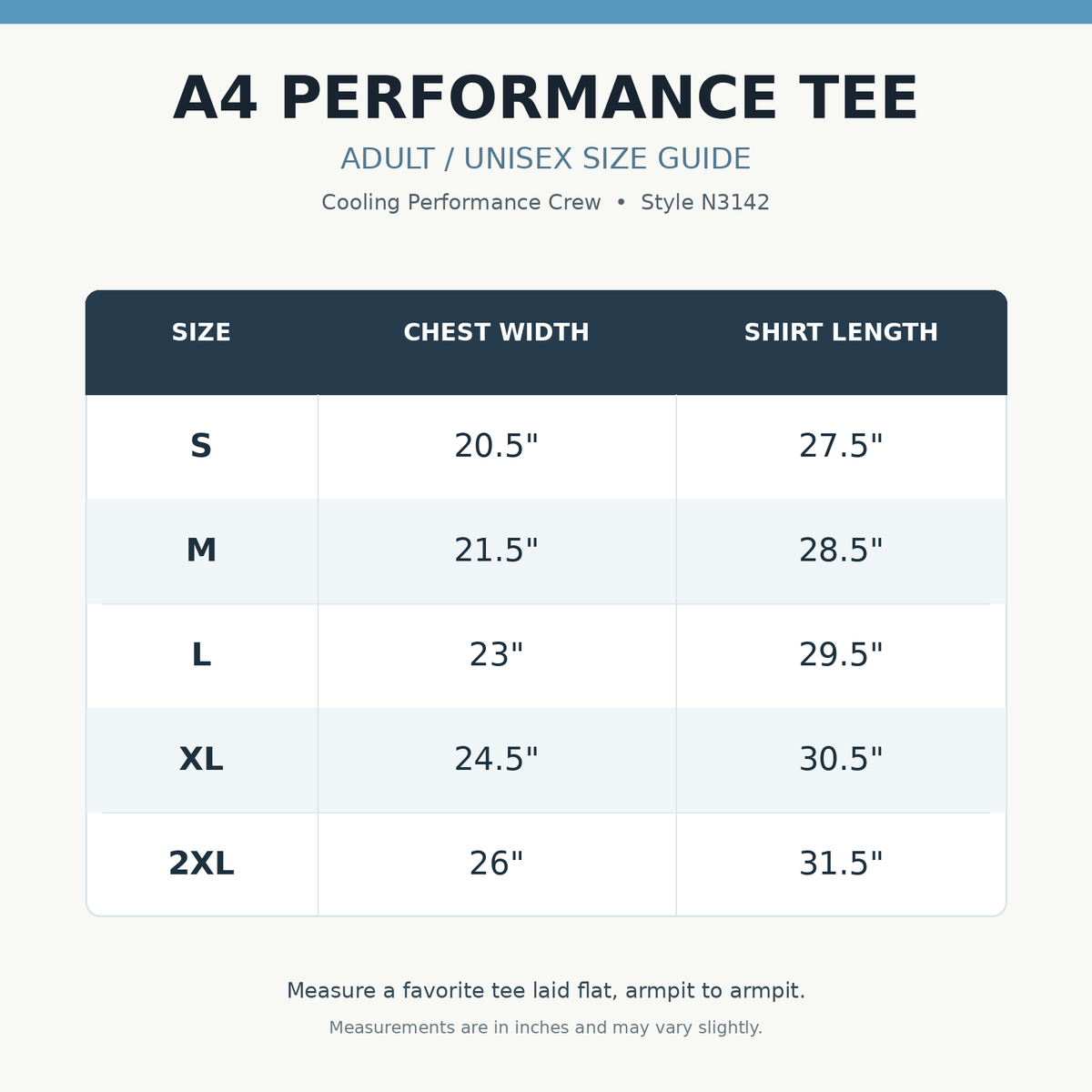 Dynasty Unisex A4 Performance T-Shirt