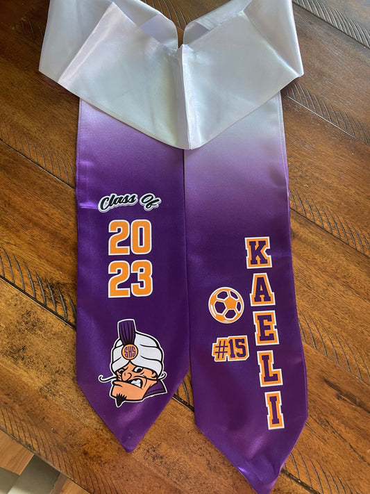 SHS XC Graduation Stole