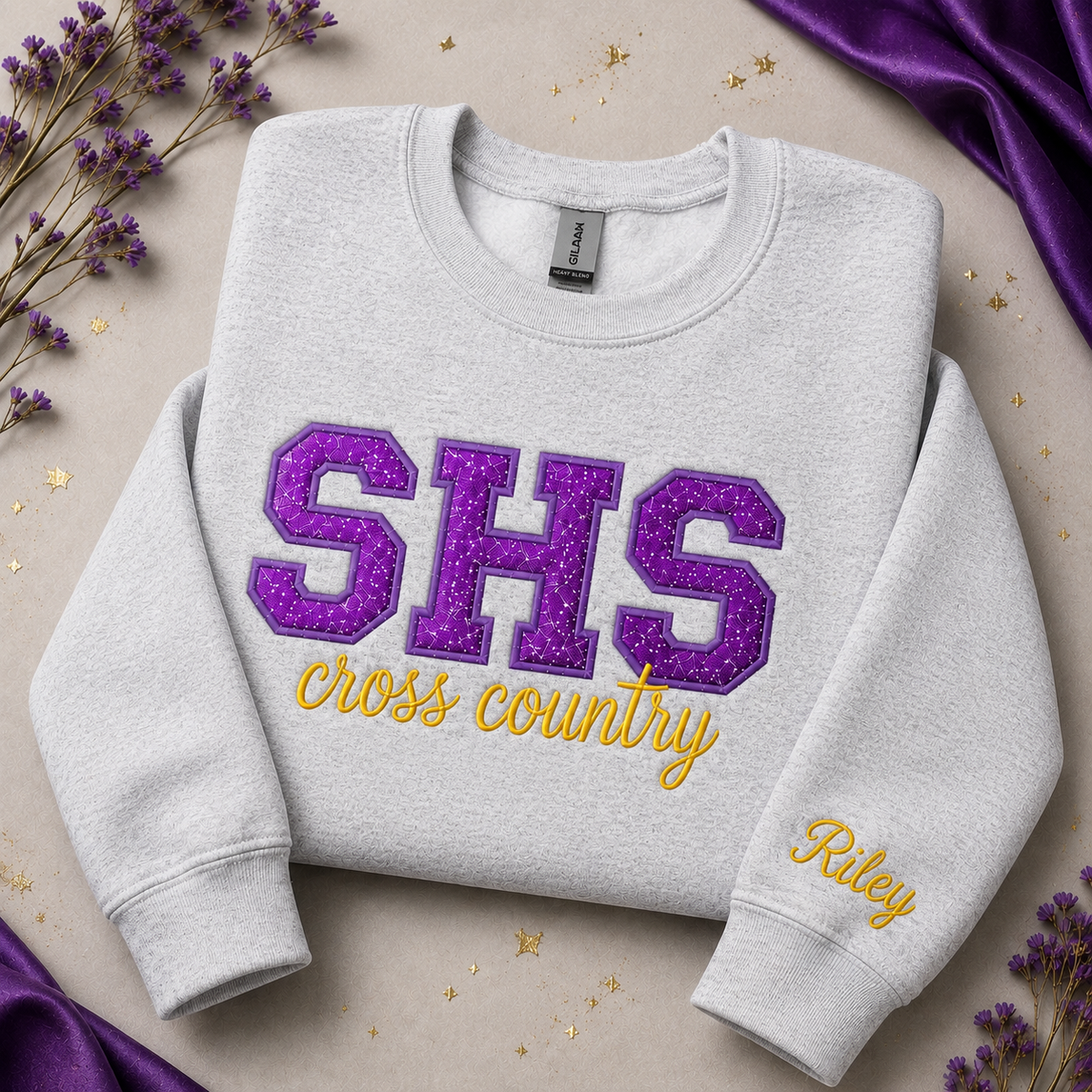 Santana Cross Country Custom Embroidered Sweatshirt
