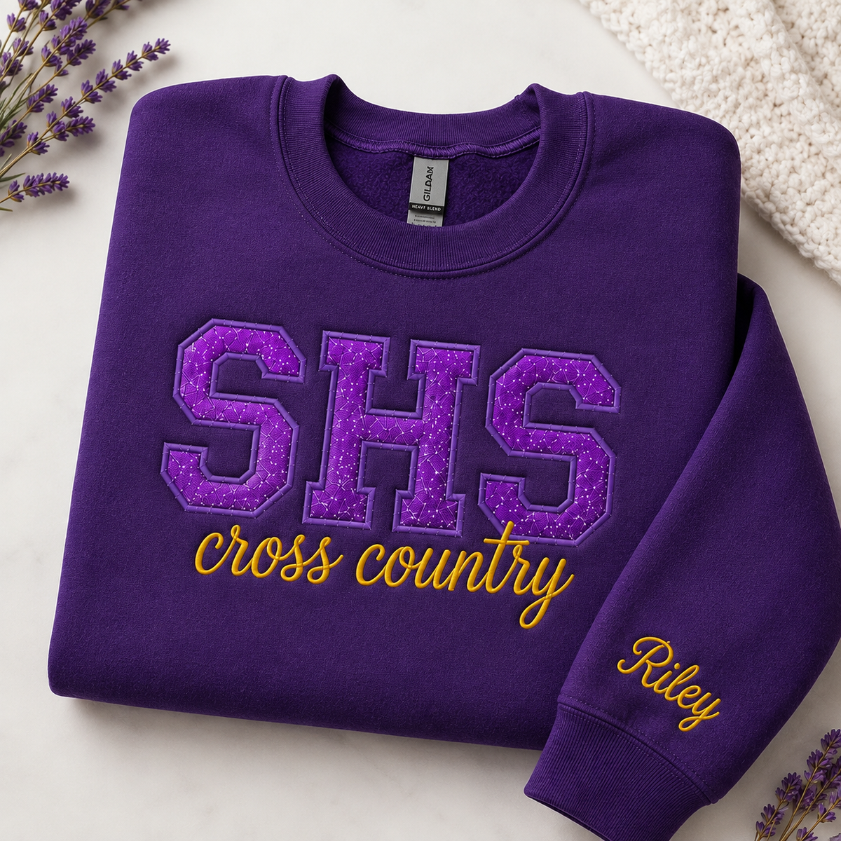 Santana Cross Country Custom Embroidered Sweatshirt