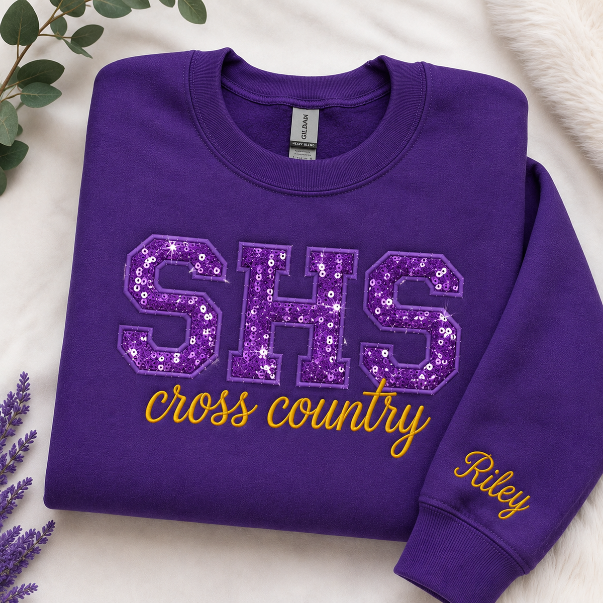 Santana Cross Country Custom Embroidered Sweatshirt