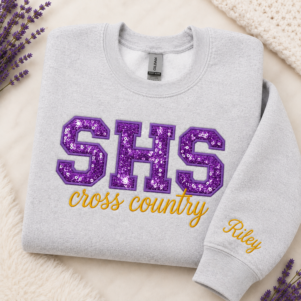 Santana Cross Country Custom Embroidered Sweatshirt