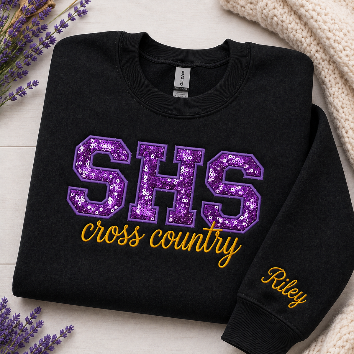 Santana Cross Country Custom Embroidered Sweatshirt