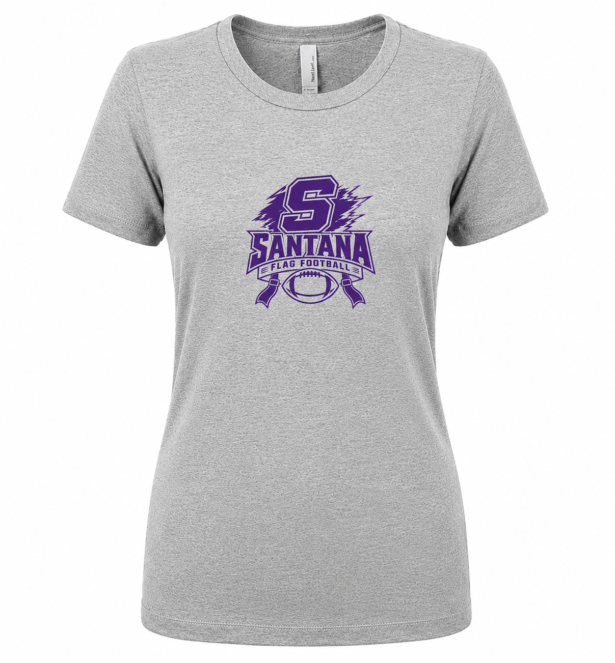 Women’s Fitted Santana Flag Football T-Shirt