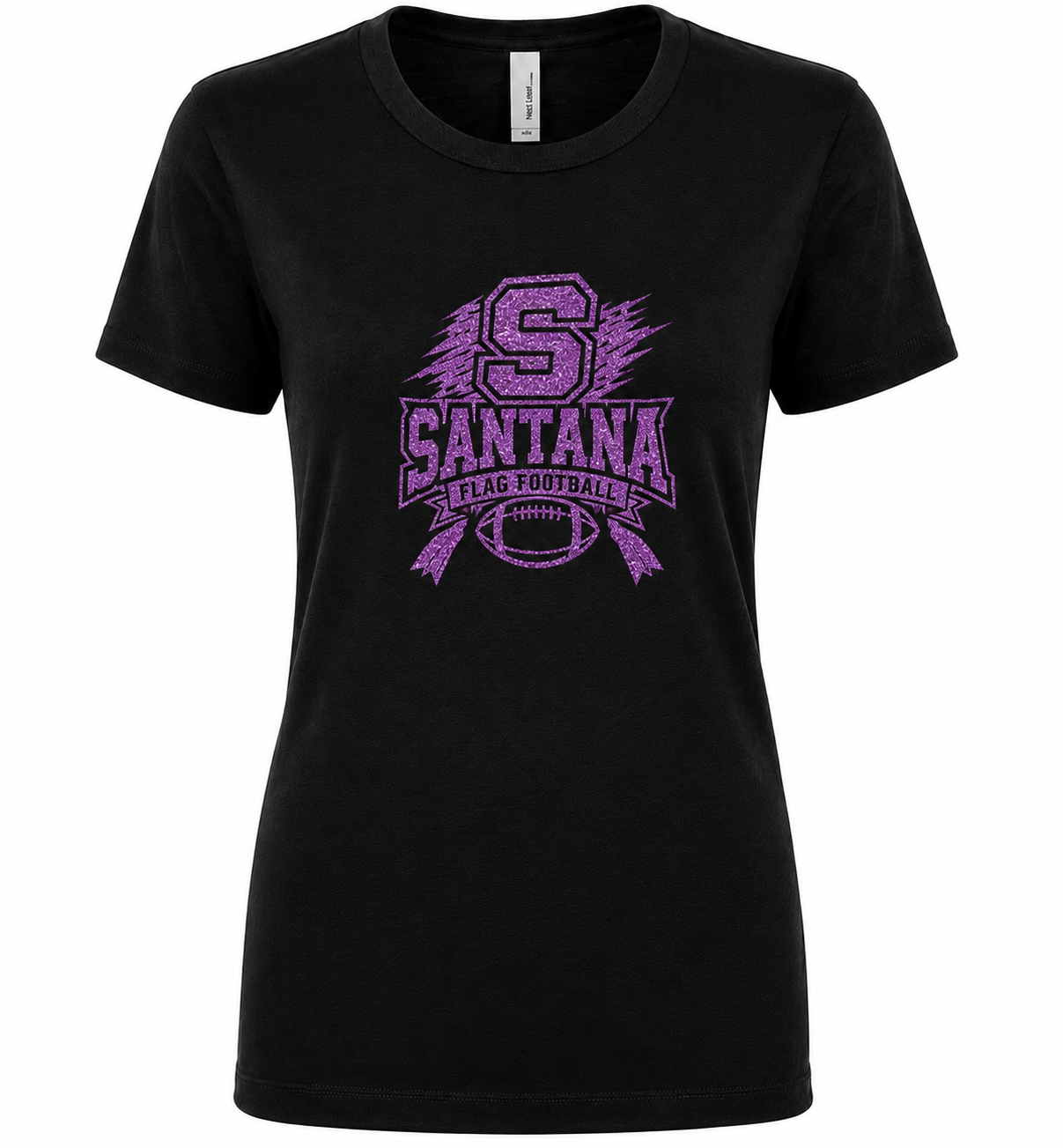 Women’s Fitted Santana Flag Football T-Shirt