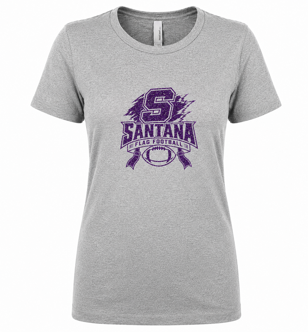 Women’s Fitted Santana Flag Football T-Shirt