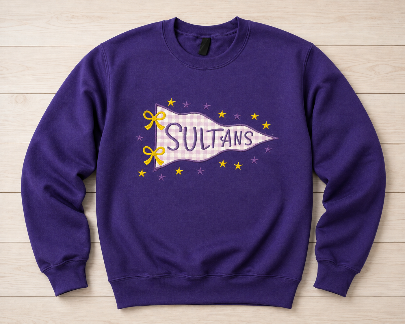 Santana Sultans Embroidered Pennant Sweatshirt