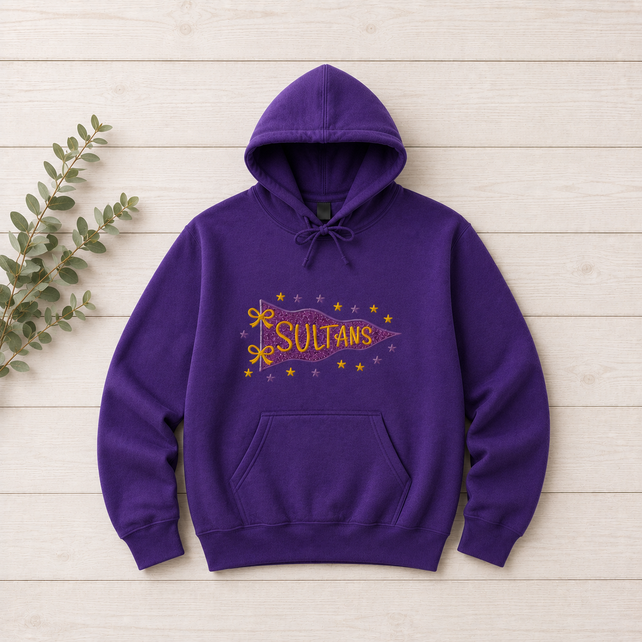 Santana Sultans Embroidered Pennant Sweatshirt
