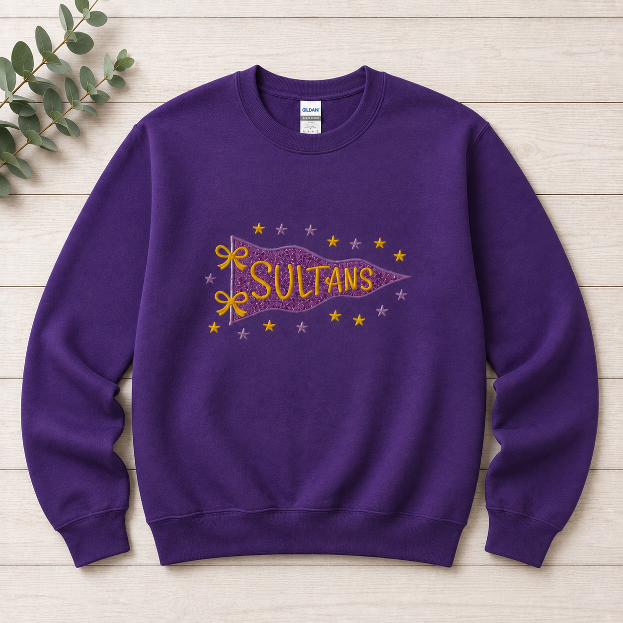 Santana Sultans Embroidered Pennant Sweatshirt