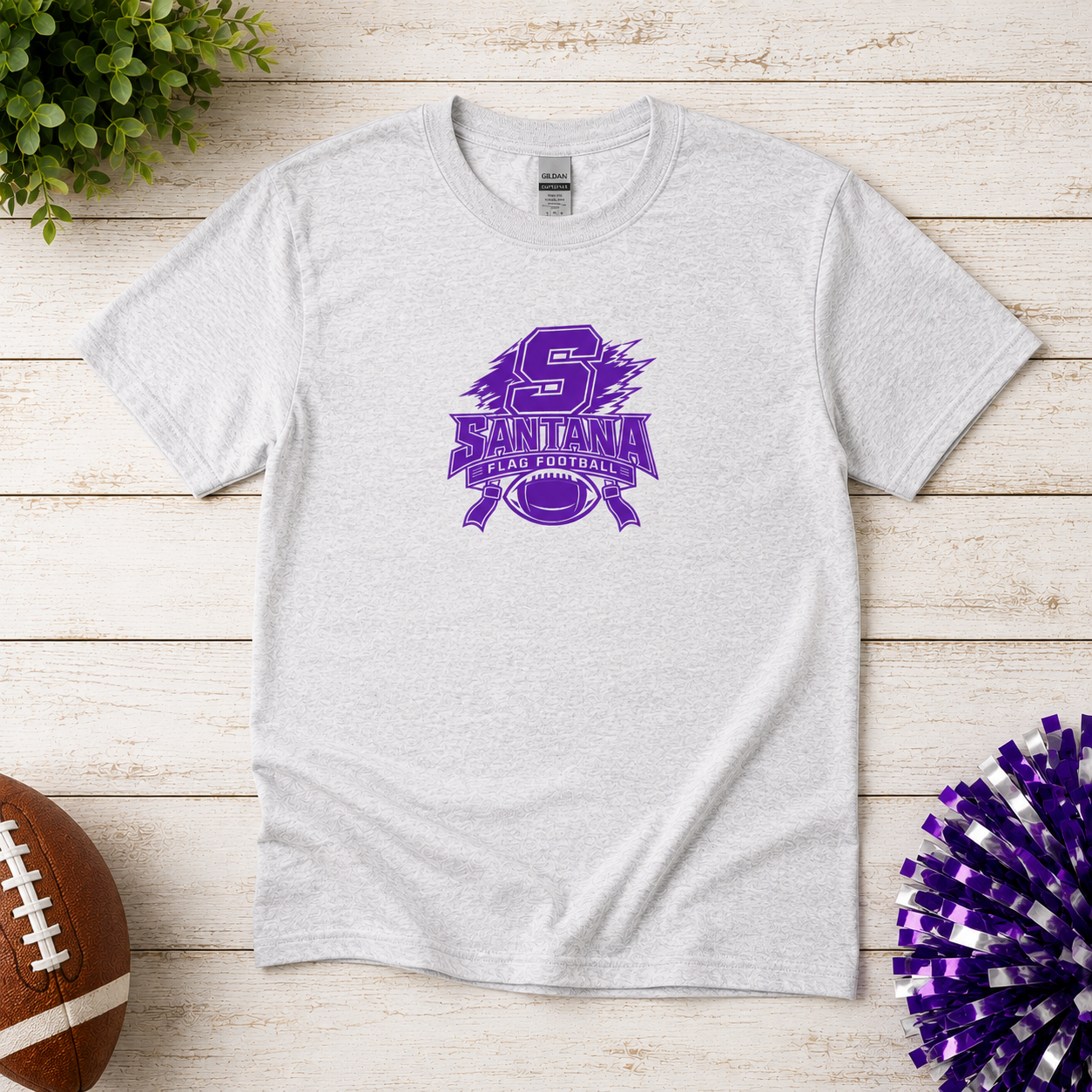 Santana Flag Football T-Shirt, Crewneck & Hoodie
