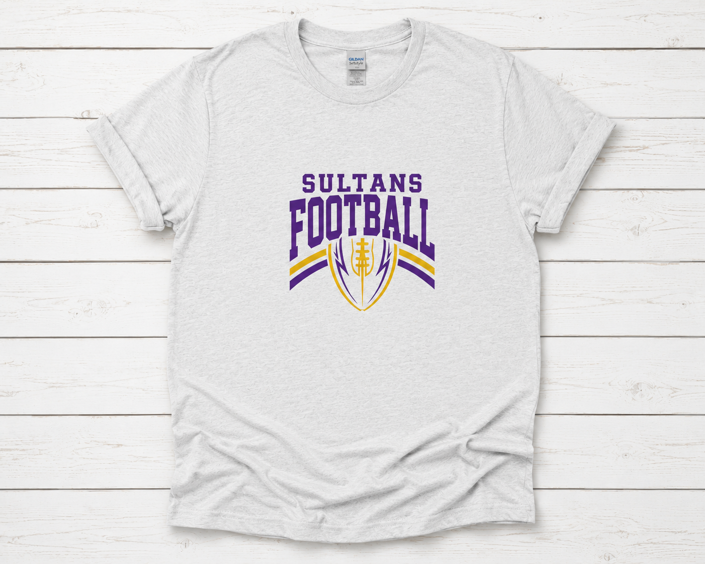 Santana Sultans Football Glitter or Classic T-shirt