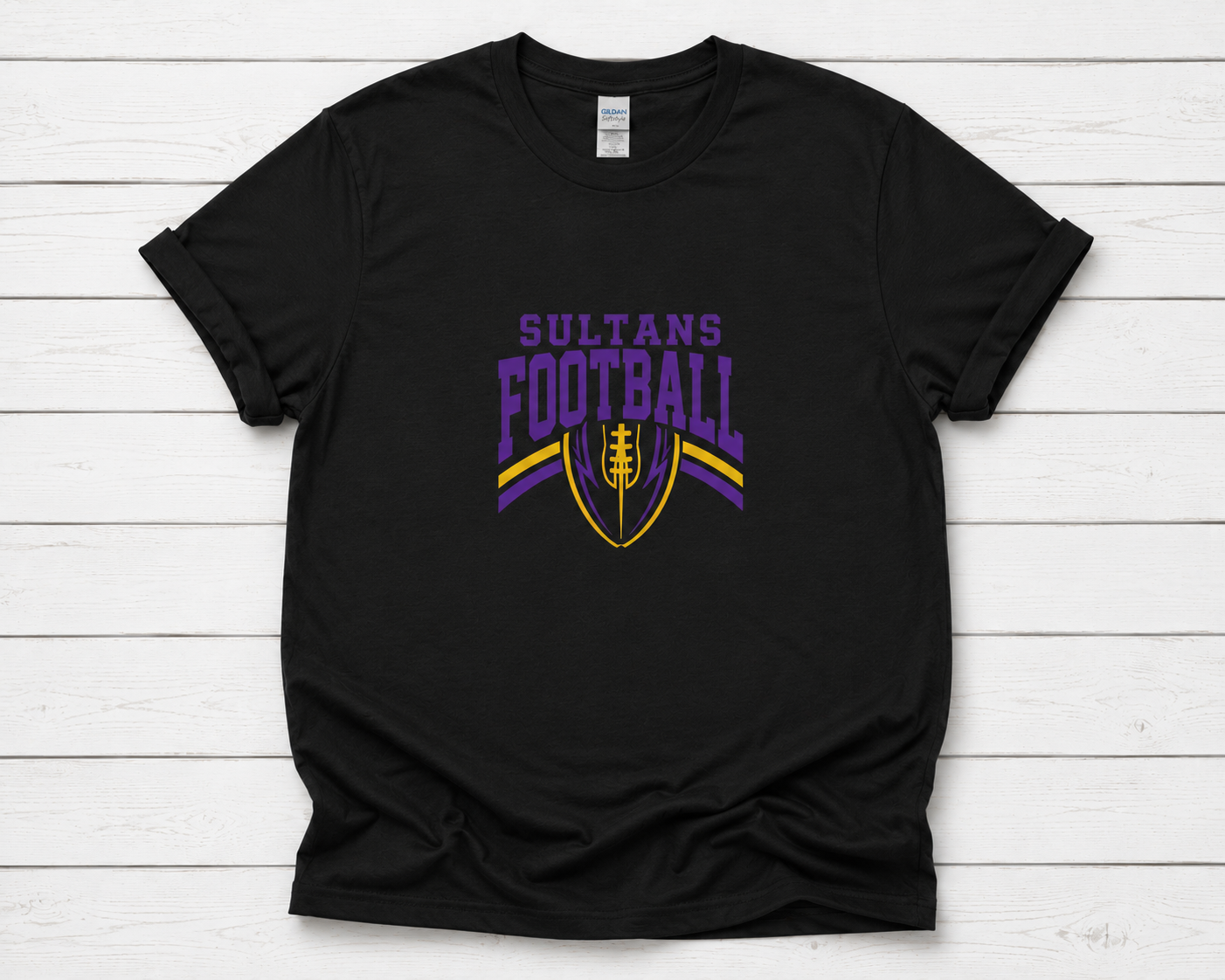 Santana Sultans Football Glitter or Classic T-shirt
