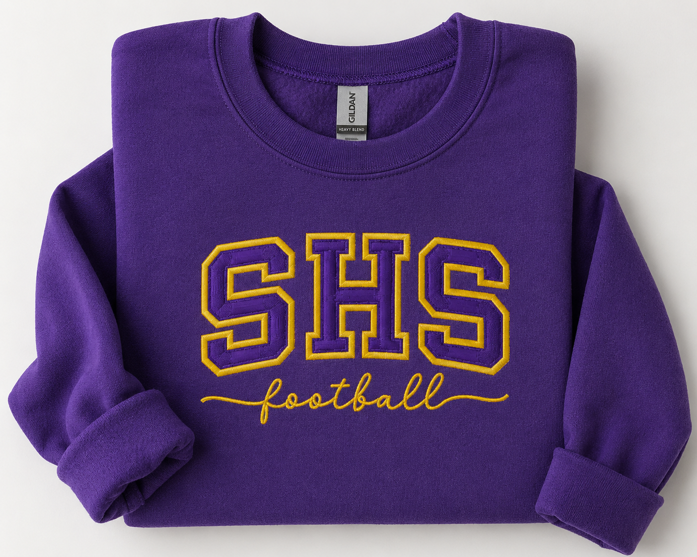 SHS Football Sequin or Glitter Sweatshirt & Hoodie