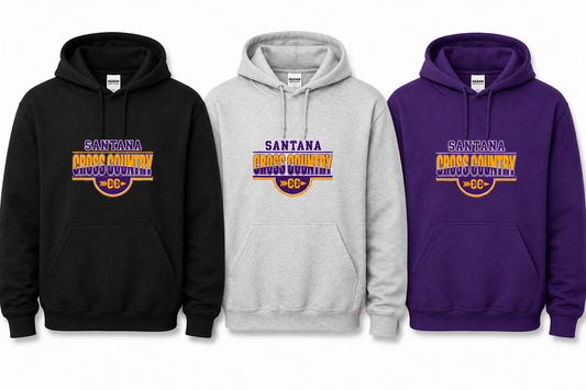 Santana Cross Country Gildan Heavy Blend Hoodie – Choice of Design