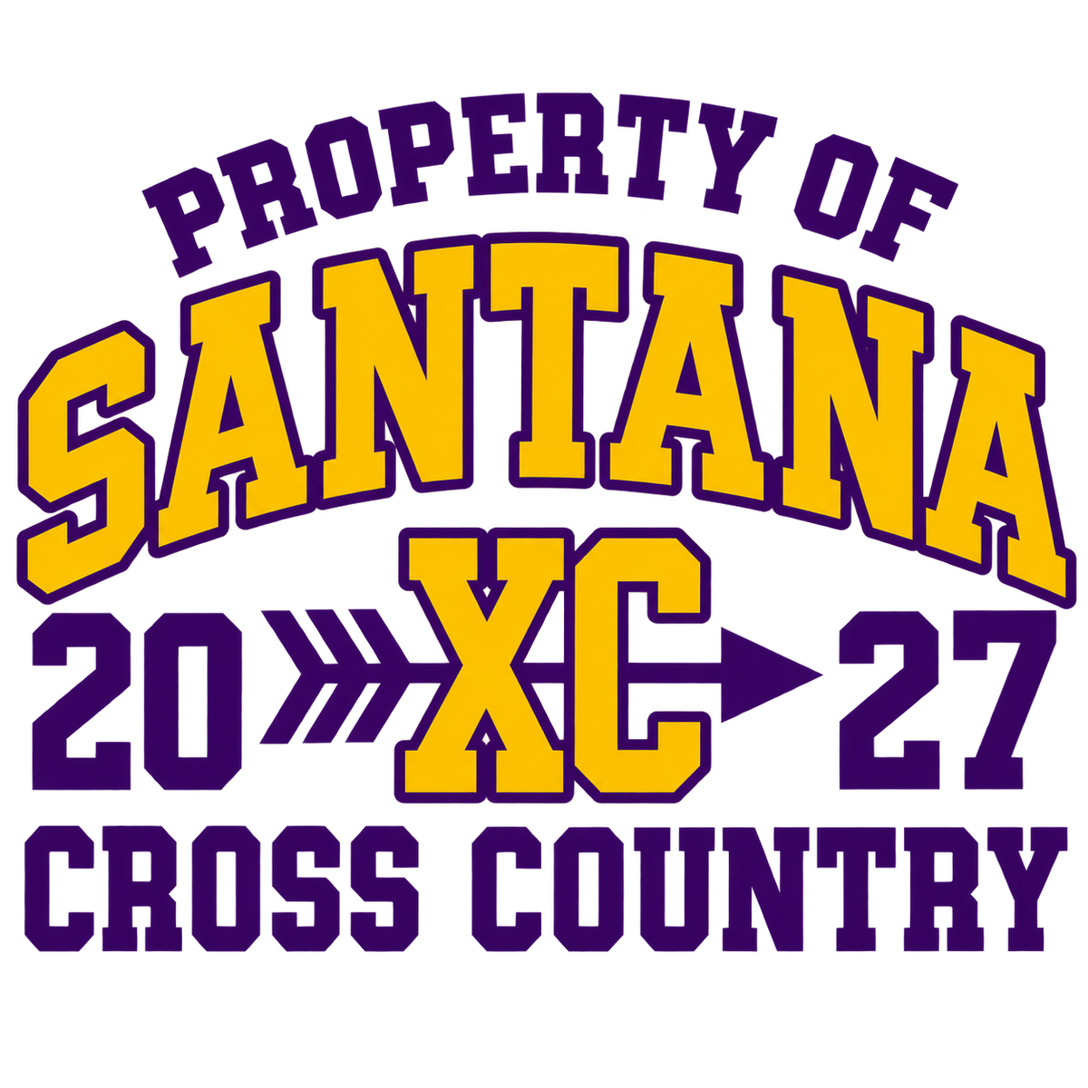 Santana Cross Country Gildan Heavy Blend Hoodie – Choice of Design