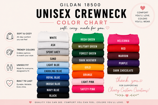 Custom Embroidered Sweatshirt – Approved Design