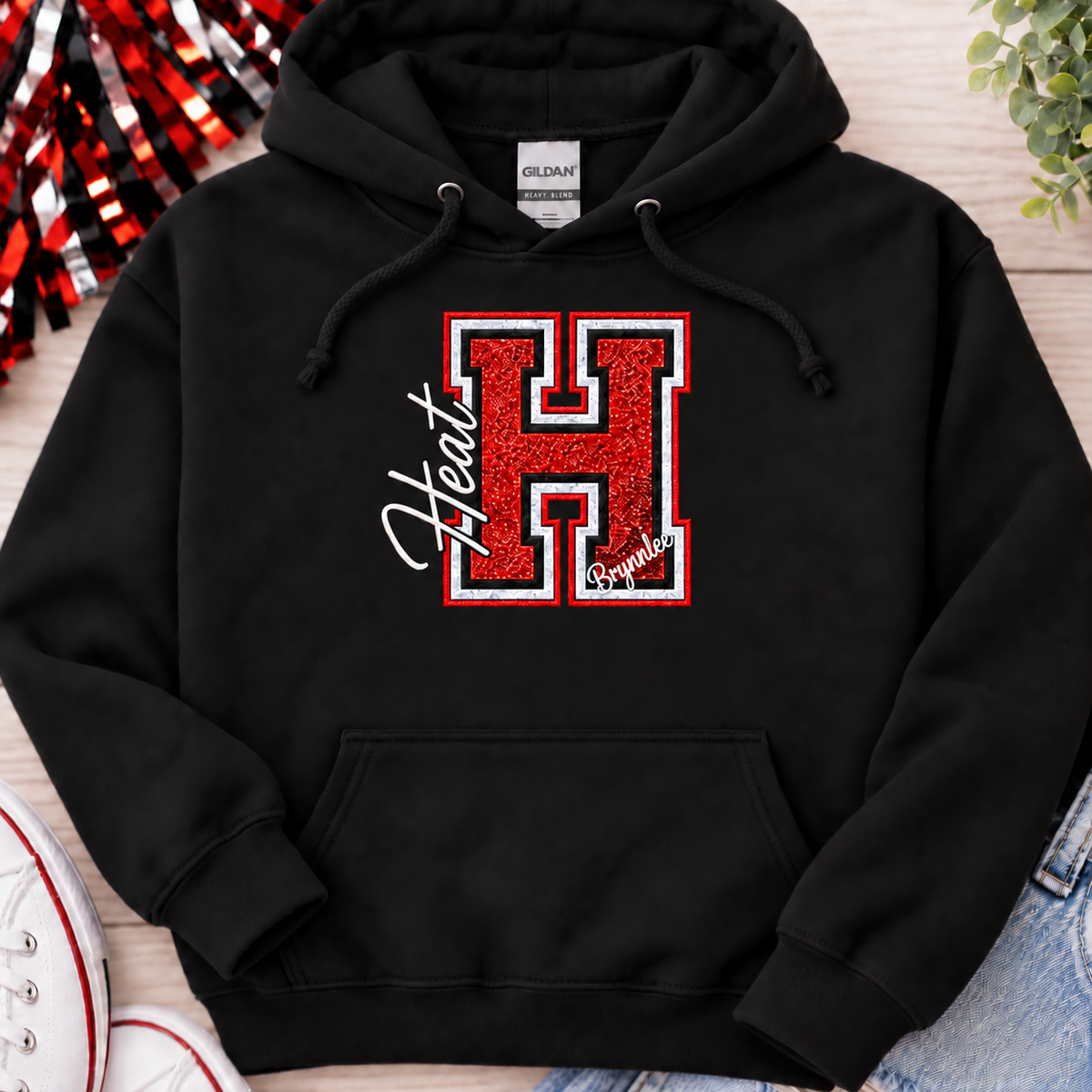 HEAT Personalized Crewneck or Hoodie Sweatshirt