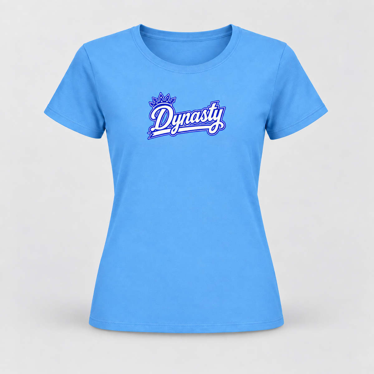 Women’s Dynasty Heavy Cotton T-Shirt | Columbia Blue Team Shirt