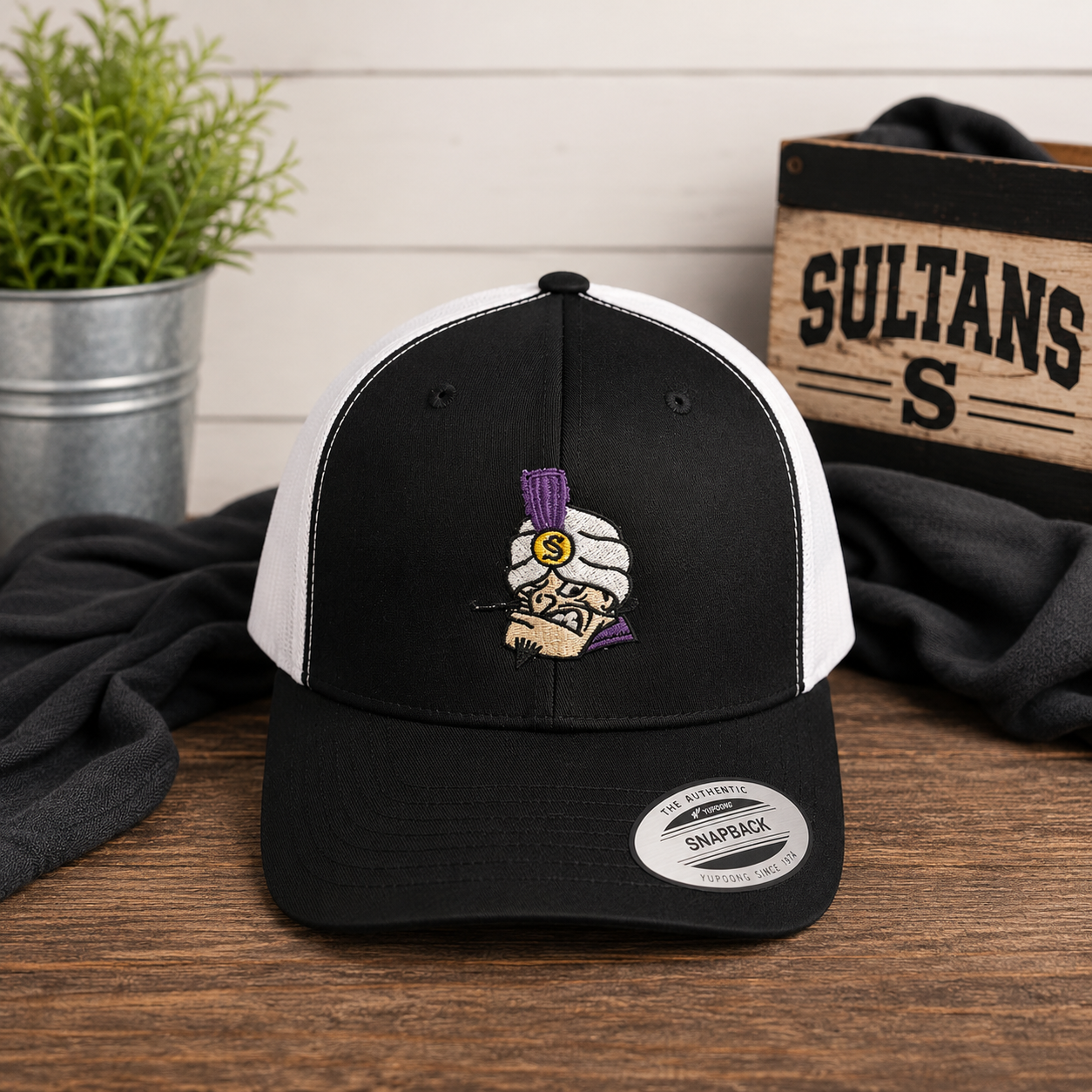 Santana Sultans Embroidered Trucker Hat