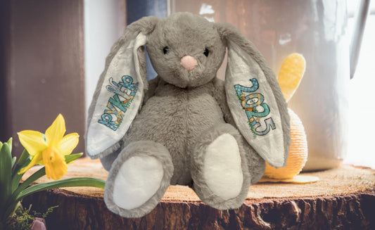 Personalized easter bunny