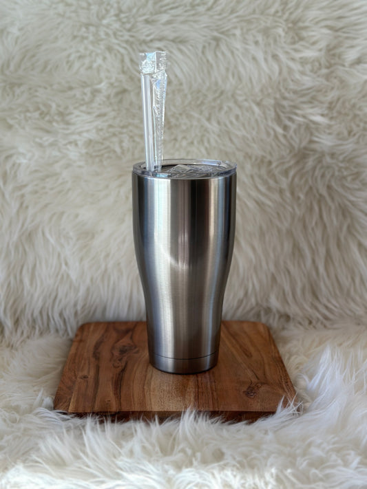 30 oz curve tumbler non glitter Hitting Bombs