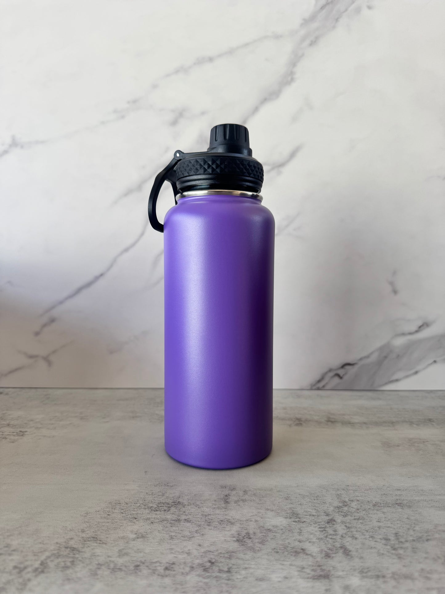 SHS Swim 32oz powder coated water bottle
