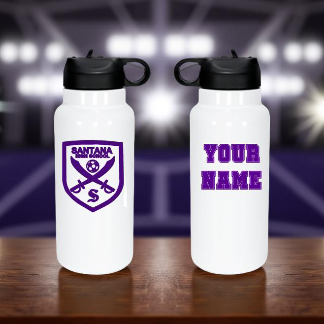 32oz Santana Soccer Hydro Water Bottle