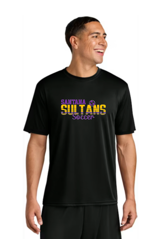 Santana Sultans Soccer Striped Performance Dry-Fit Shirt