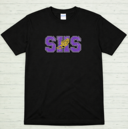 SHS Track Grunge Logo T-Shirt