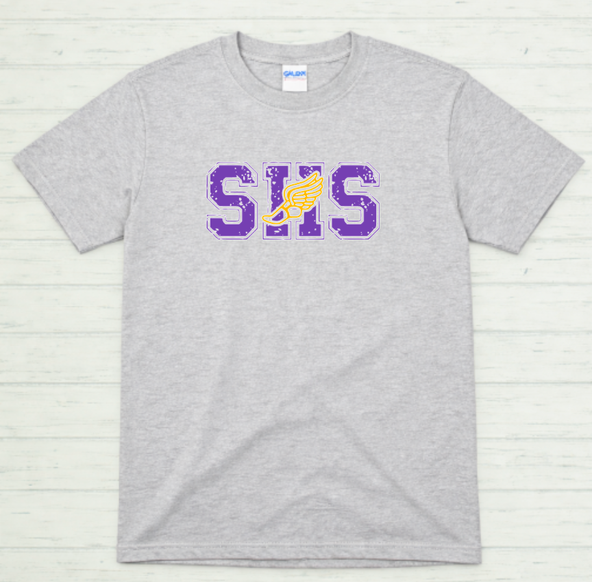 SHS Track Grunge Logo T-Shirt