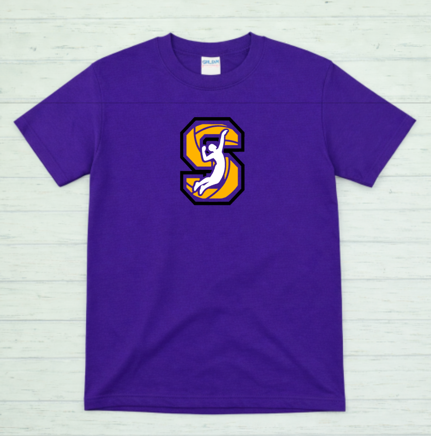 Santana Boys Volleyball T-Shirt | SHS Sultans Volleyball Spirit Shirt | Unisex Softstyle Tee | Game Day Fan Apparel