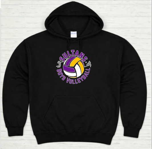 Santana Boys Volleyball Hoodie | SHS Sultans Volleyball Spirit Hoodie