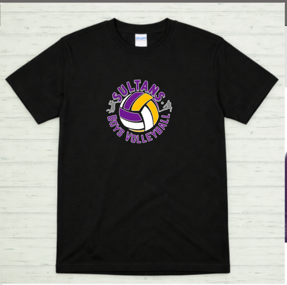 Santana Boys Volleyball Softstyle T-Shirt | SHS Sultans Volleyball Spirit Tee