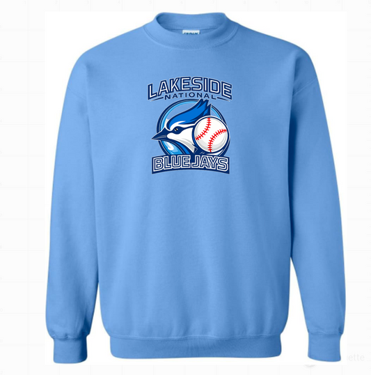 Lakeside National Blue Jays Crewneck Adult Sweatshirt