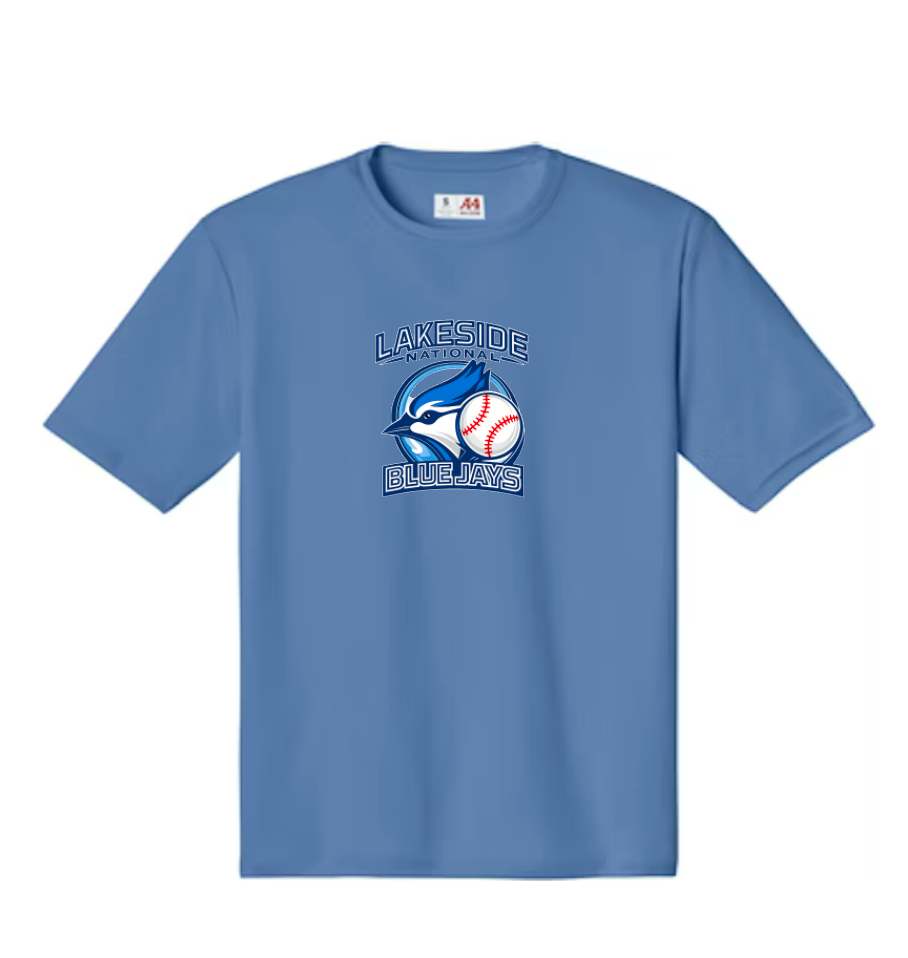 MEN'S LAKESIDE NATIONAL BLUE JAYS DRY-FIT PERFORMANCE SHIRT