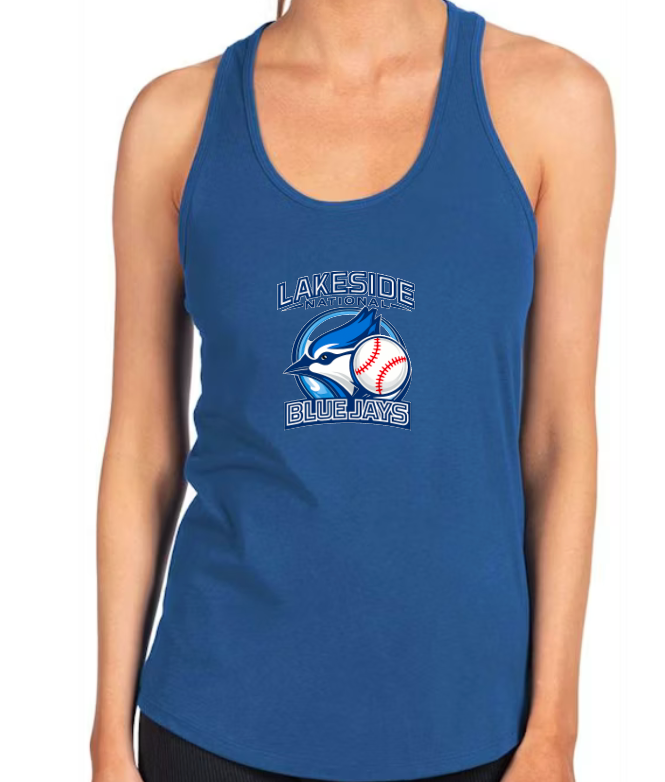 WOMEN'S LAKESIDE NATIONAL BLUE JAYS RACERBACK TANK