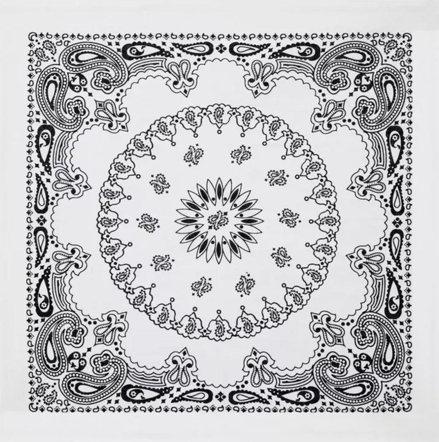 Custom Embroidered Bandana Hair Bow