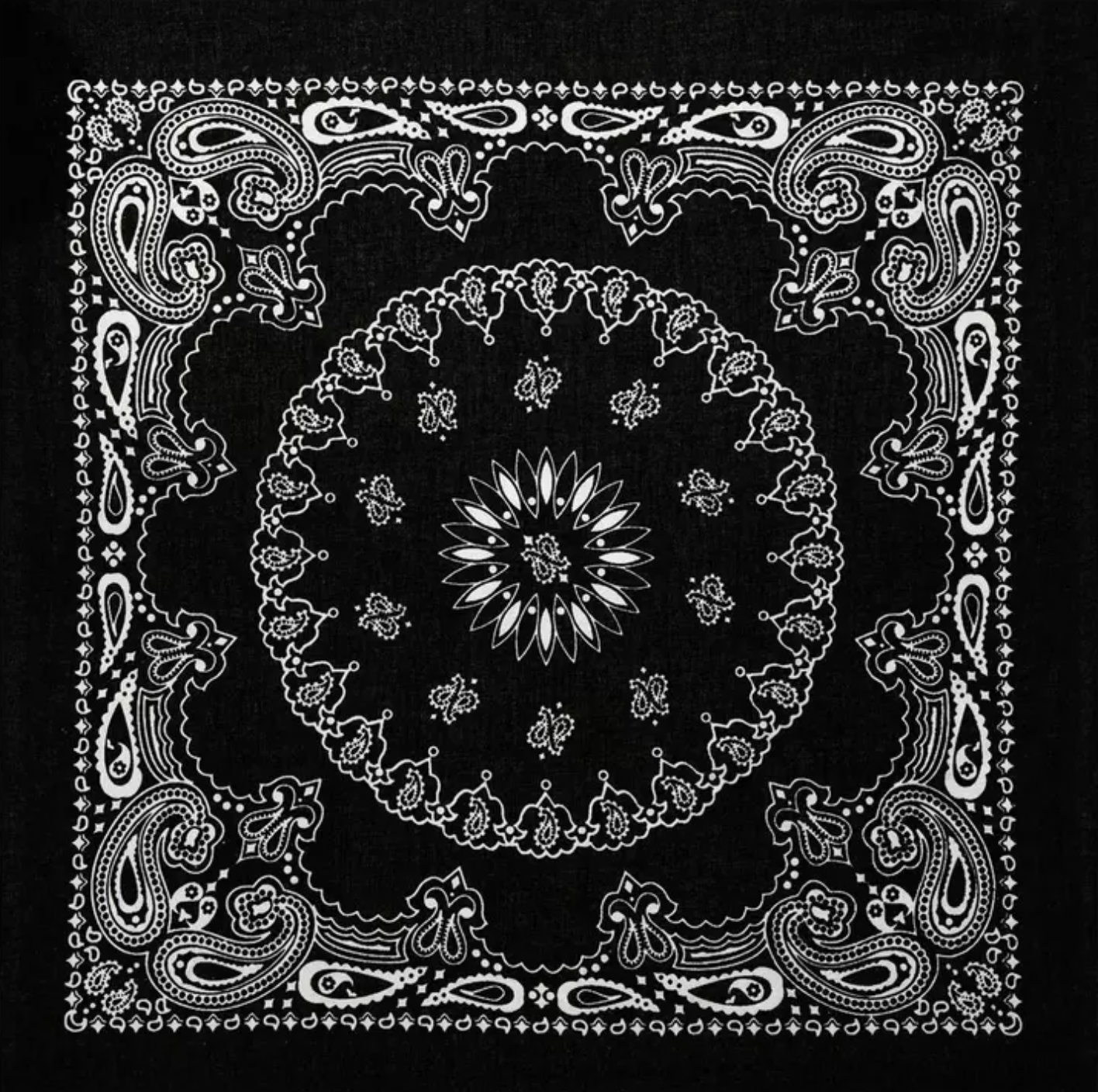 Custom Embroidered Bandana Hair Bow